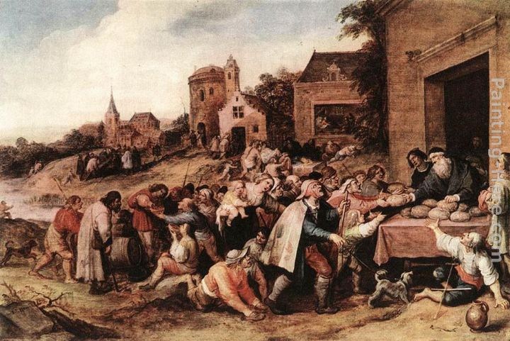 Frans the younger Francken The Seven Acts of Mercy